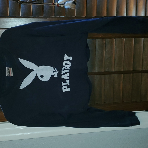 Vintage playboy crop long sleeve - Picture 2 of 4